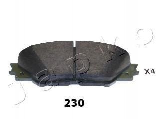 Дискові гальмівні колодки (передні) JAPKO 50230 (фото 1)