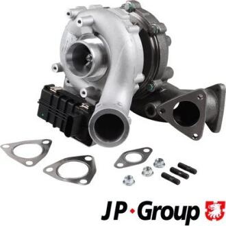 JP GROUP VW Турбокомпресор TOUAREG (7P5, 7P6) 3.0 V6 TDI 11-18, AUDI A4 B8 (8K2) 3.0 TDI quattro 11-15, PORSCHE CAYENNE (92A) 3.0 Diesel 11- 1117414400