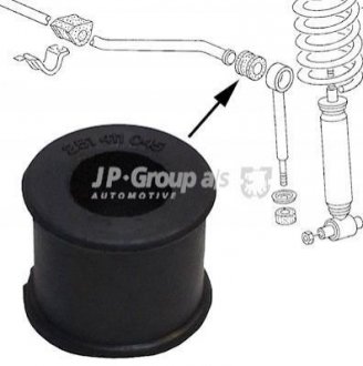 Втулка стабілізатора передня JP GROUP 1140603300 (фото 1)