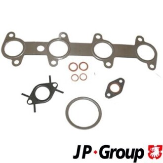 JP GROUP FIAT комплект прокладок турбокомпресора CROMA, GRANDE PUNTO 1.9 D 05-, SUZUKI SX4 06- 1217751410