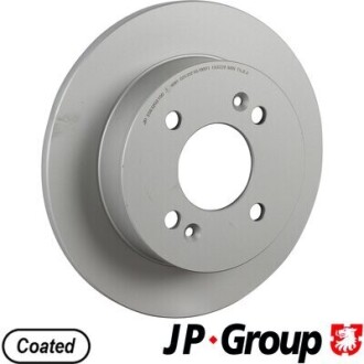 JP GROUP HYUNDAI Гальмівний диск задній i10 II (BA, IA) 1.0/1.2 13-19 3563202100