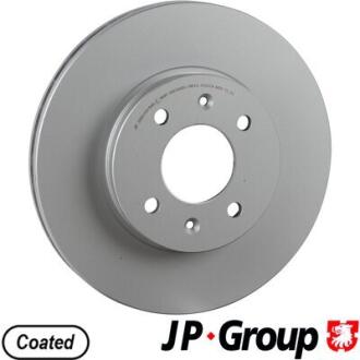 JP GROUP HYUNDAI Гальмівний диск передній ACCENT V Ліфтбек (HC) 1.4 18- 3663101500