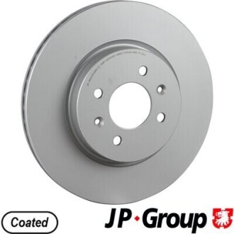 JP GROUP HYUNDAI диск гальм. передн. i20, KIA Rio 3663101600