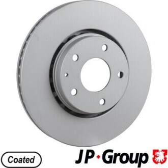 JP GROUP  MAZDA гальмівний диск передн.Mazda 6 12-,CX-5 11- 3863102600