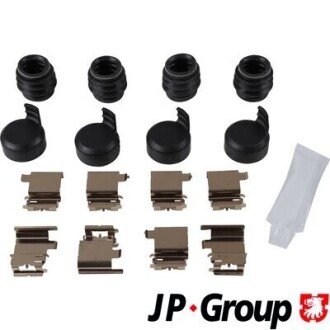 JP GROUP NISSAN К-т установочный торм. колодок NV400 dCi 100 11-14, OPEL MOVANO B 2.3 CDTI 10-, RENAULT MASTER III 2.3 dCi 14- 4364004410