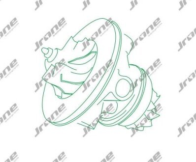 Картридж турбіни (відбалансований) KKK K03 FORD GALAXY 10-, MONDEO IV 10-, MONDEO IV Turnier 10- 1000-030-248B