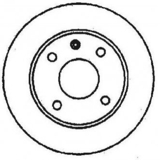Гальмівний диск (передній) 561087JC