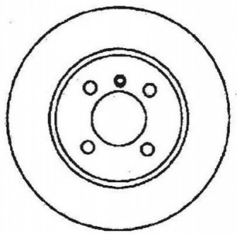 Гальмівний диск Jurid 561324J (фото 1)