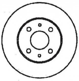 Тормозной диск (задний) 561329JC