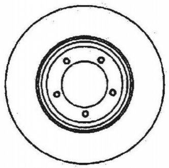 Гальмівний диск Jurid 561352JC (фото 1)