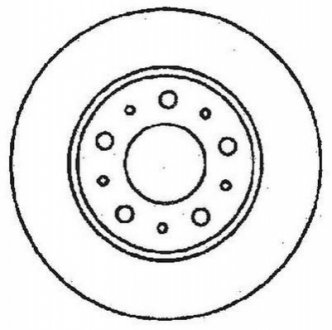 Тормозной диск (передний) 561492JC