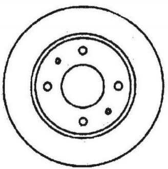Диск тормозной (пр-во Jurid) 561582JC