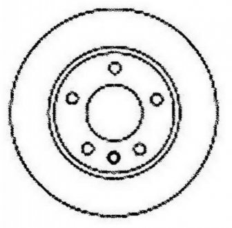 Тормозной диск (передний) 561610JC