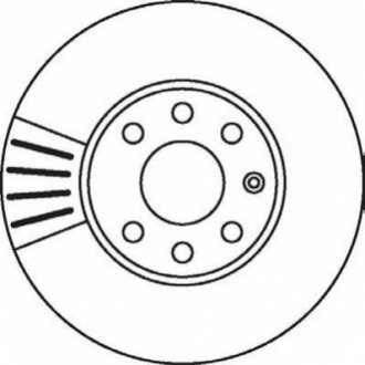 Тормозной диск (передний) 562069JC