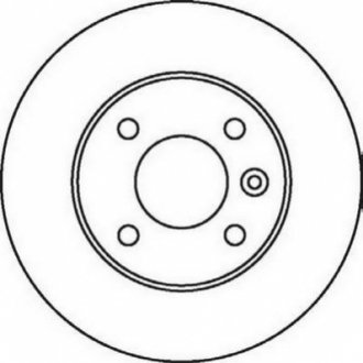 Тормозной диск (задний) Jurid 562071JC (фото 1)