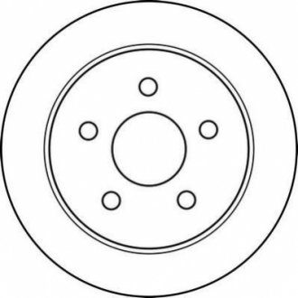 Гальмівний диск Jurid 562161J (фото 1)
