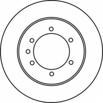 Тормозной диск (задний) Jurid 562223JC (фото 1)