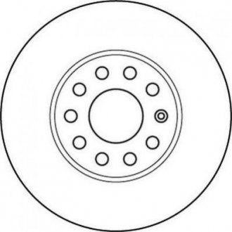 Тормозной диск (передний) Jurid 562235JC (фото 1)