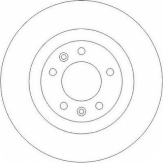 Тормозной диск (задний) Jurid 562253JC (фото 1)