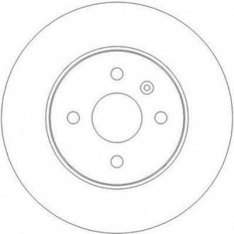 Тормозной диск (задний) 562254JC