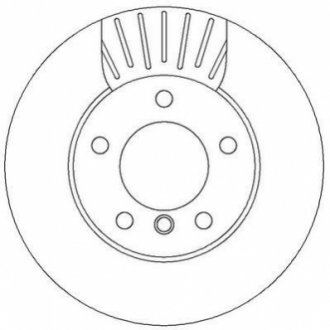 Тормозной диск (передний) 562313JC