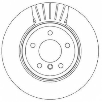 Тормозной диск (задний) 562319JC