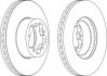 Тормозной диск (передний) Jurid 562540JC (фото 2)