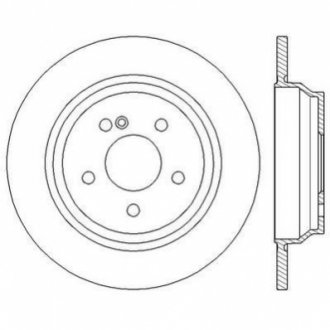 Тормозной диск (задний) 562566JC