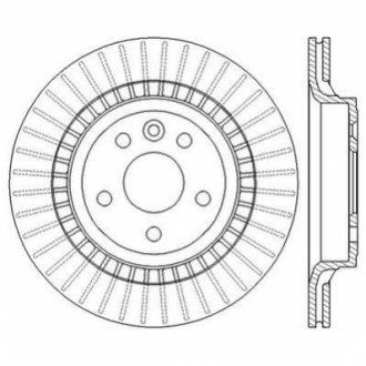 Тормозной диск (задний) 562605JC