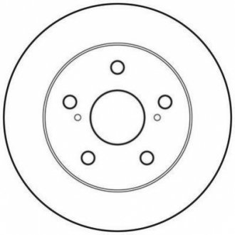 Гальмівний диск задній TOYOTA AURIS/COROLLA 562617JC