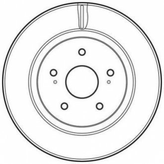 Тормозной диск (передний) 562632JC