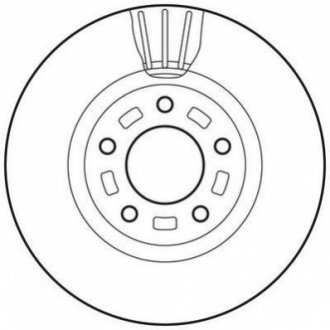 Тормозной диск (передний) 562635JC