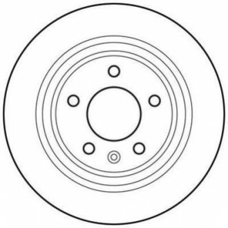 Тормозной диск (задний) Jurid 562640JC (фото 1)