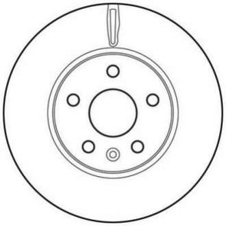 Тормозной диск (передний) 562642JC
