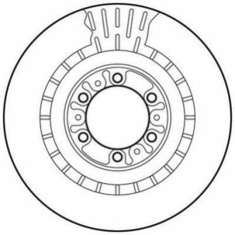 Тормозной диск (передний) 562798JC