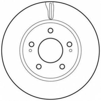 Тормозной диск (передний) 562820JC