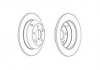 Гальмівний диск (задній) Jurid 562842JC (фото 2)