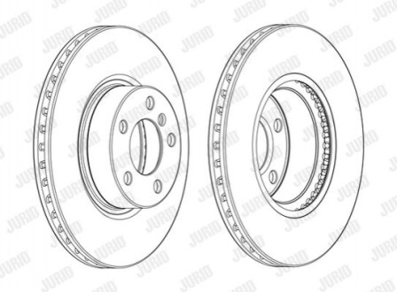 Тормозной диск передний BMW X3/X4 562891JC1