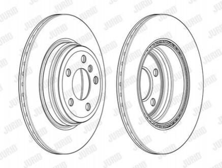 Диск гальмівний BMW 562980JC