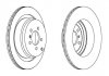 Гальмівний диск (задній) Jurid 563023JC1 (фото 1)