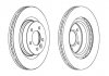 Тормозной диск (передний) Jurid 563046JC1 (фото 1)