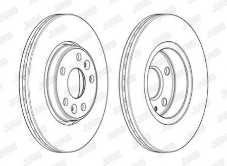Гальмівний диск 563080JC