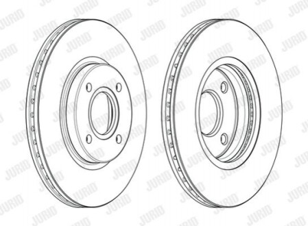 Диск гальмівний 563115JC