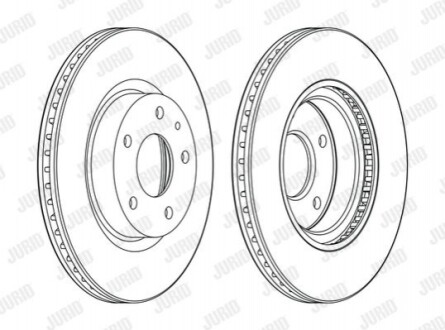 Диск тормозной MAZDA 563119JC