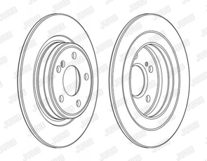 Гальмівний диск (задній) 563140JC
