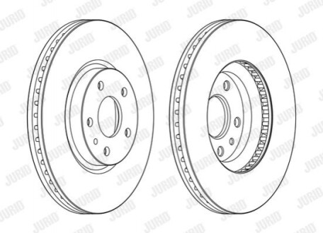 Диск гальмівний FORD 563154JC