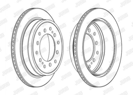 Диск гальмівний 563157JC