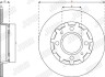 Гальмівний диск задній CITROËN C4 / OPEL Corsa, Mokka / PEUGEOT 208, 2008 Jurid 563364JC (фото 2)