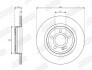 Гальмівний диск задній Mercedes-Benz A-class, B-class, CLA, GLA Jurid 563674JC (фото 1)