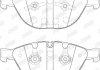 Дисковые тормозные колодки (передние) Jurid 573150JC (фото 3)